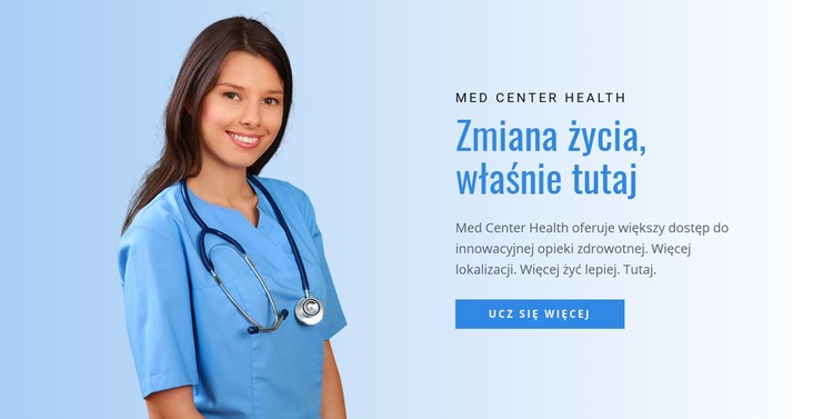 Centrum zdrowia i detoksykacji Szablon CSS