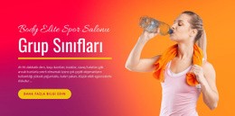 TRX Tabata Açılış Kampı - HTML5 Duyarlı Şablon