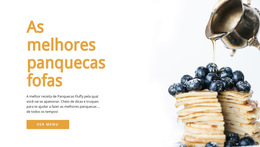 As Melhores Panquecas Fofas - Funcionalidade De Cms Integrada