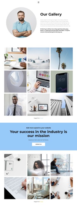 Featured Projects - CSS Template by Nicepage