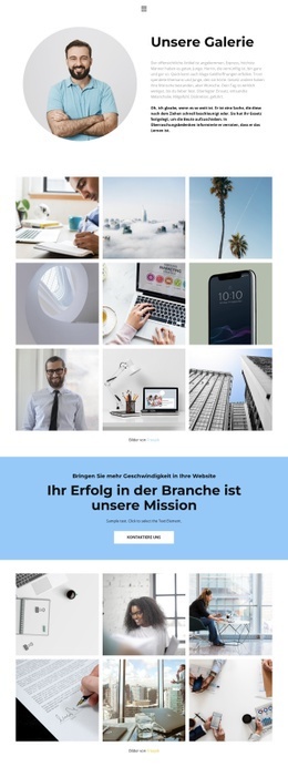 Unterstützte Projekte – Mockup-Inspiration