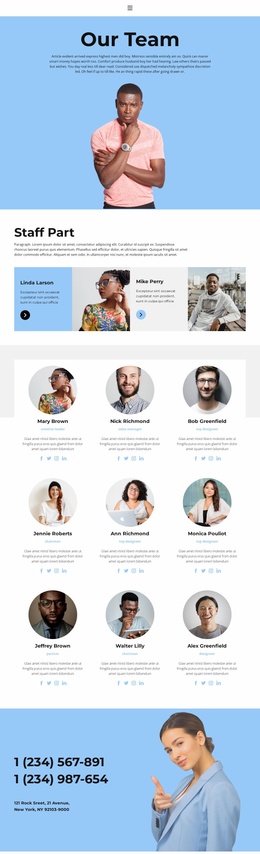 Premium Landing Page For We Are The Best