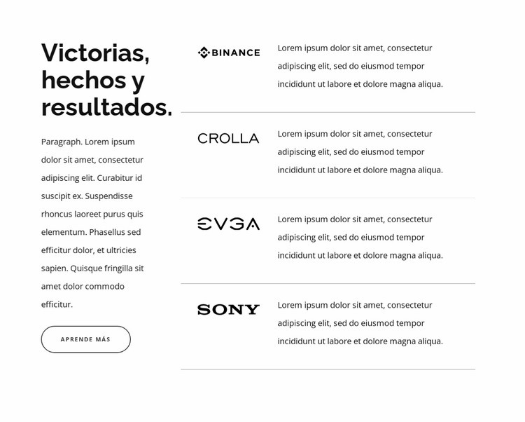 Tu negocio es único, al igual que tus necesidades de marketing digital. Creador de sitios web HTML