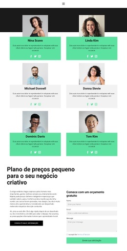 Equipe De Ajuda – Maquete Responsiva