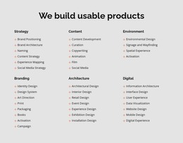 To Build And Grow Brands That Burst With Excitement - HTML5 Website Builder