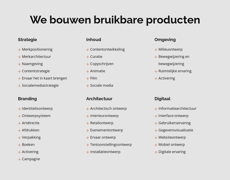 Om merken te bouwen en te laten groeien die barsten van enthousiasme HTML-sjabloon