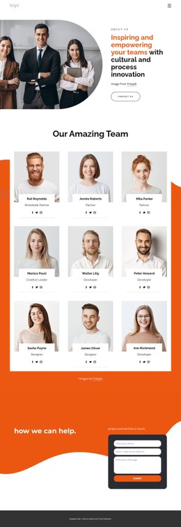 Two rows testimonilas - CSS Template by Nicepage