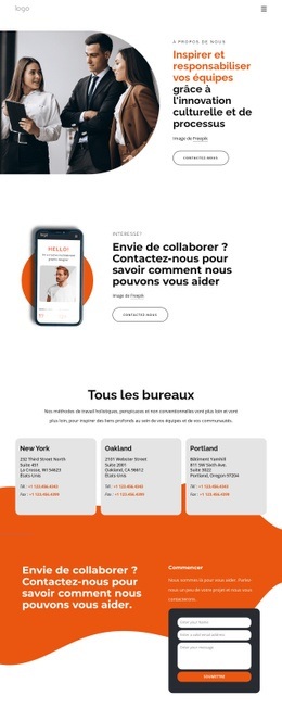 Page De Contact