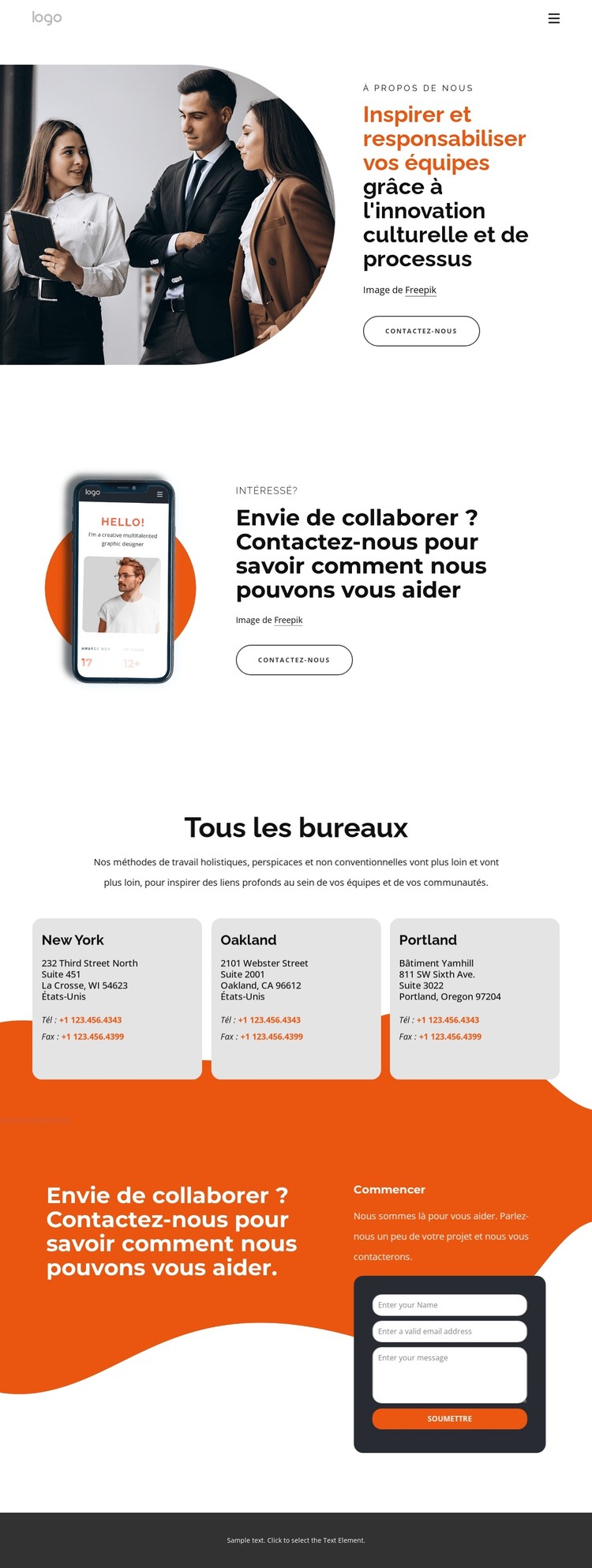 Solutions stratégiques basées sur les produits Modèle HTML