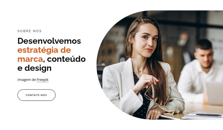 Novos desafios, novas formas de trabalhar Modelo de site