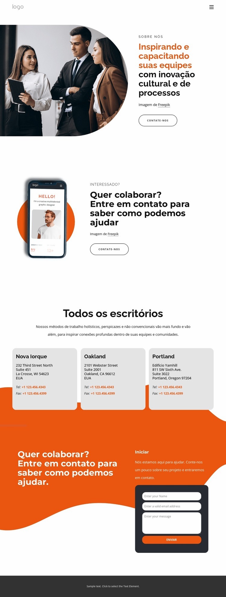 Soluções estratégicas baseadas em produtos Landing Page