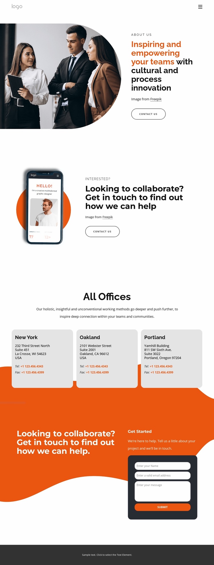 Product-based strategic solutions Website Template