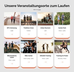 Unsere Austragungsorte Zum Laufen - Online-Vorlagen