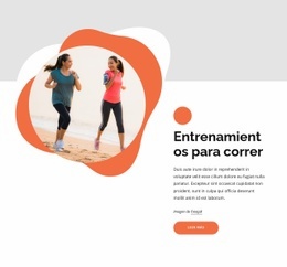 Creador De Sitios Web Exclusivo Para Entrenamientos De Carrera Para Principiantes.