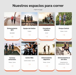 Impresionante Plantilla Joomla Para Nuestros Espacios Para Correr