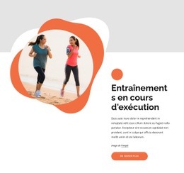 Générateur De Pages Pour Entraînements De Course À Pied Pour Débutants