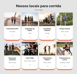Baixe O Tema WordPress Para Nossos Locais Para Correr