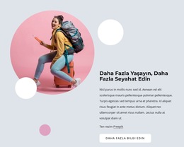 Şekillerle Daire Resmi - Açılış Sayfası Şablonu