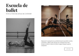 Escuela De Ballet Clásico Plantillas Html5 Responsivas Gratuitas