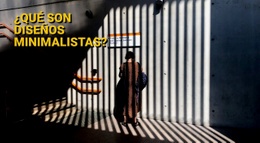 Diseño Minimalista - Plantilla Personalizada De Una Página