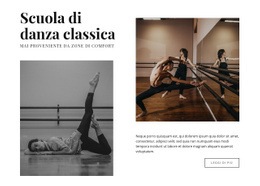 Scuola Di Danza Classica - Costruttore Di Siti Web Multiuso