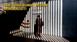 Design Minimalista - Ispirazione Per Il Design Del Sito Web