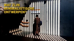 HTML-Site Voor Minimalistisch Design
