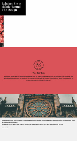 Runden Sie Das Design Ab – Bestes Kostenloses Joomla-Template