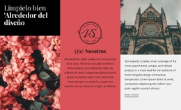 Página De Inicio Del Producto Para Redondea El Diseño