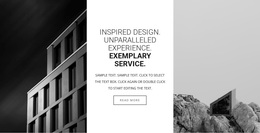 Inspirational Design - Personal Template