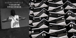 Tasarım Ve Dekor Stüdyosu Bir Sayfa Şablonu