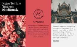 Tasarımı Yuvarlayın - Tek Sayfalı Tasarım