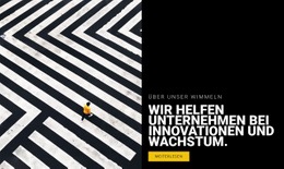 Unternehmen Innovieren Und Wachsen - Professionelles Website-Modell