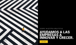 Las Empresas Innovan Y Crecen - Página De Destino De Arrastrar Y Soltar