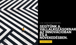 A Vállalkozások Innoválnak És Növekednek – Webhelytervező Sablon