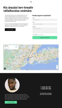 Kapcsolatfelvételi Oldal