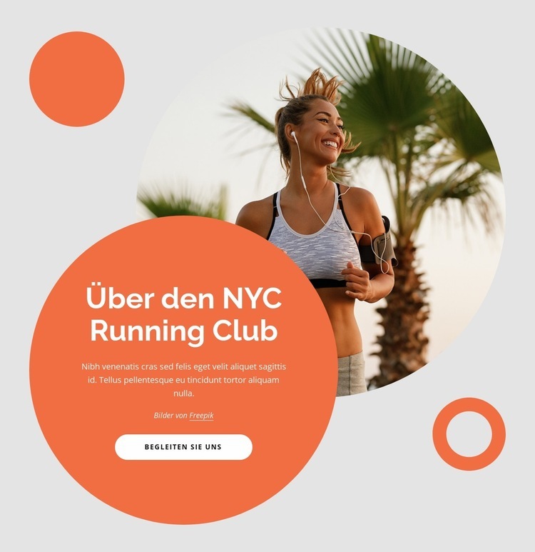 Suchen Sie nach anderen Läufern Landing Page