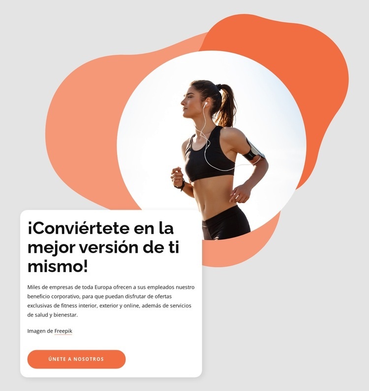 Guía para corredores experimentados Creador de sitios web HTML