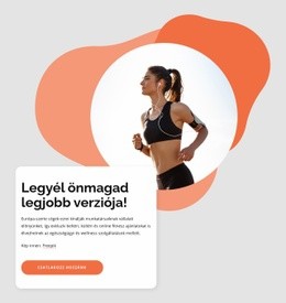 Útmutató Gyakorlott Futóknak - Webhelysablonok