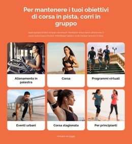 Correre Con Altre Persone - Ispirazione Per Modelli HTML5