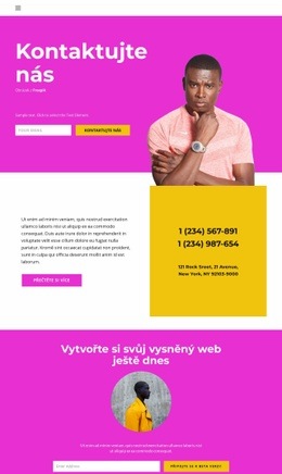 Jsme Snadno K Nalezení – Vstupní Stránka HTML