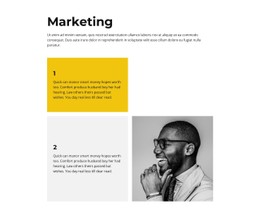 Page Website For Simple About Marketing