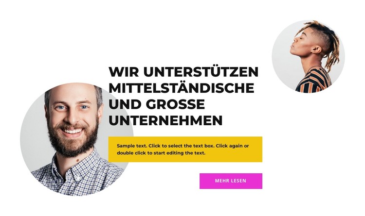 Das Ergebnis wird Ihnen gefallen CSS-Vorlage