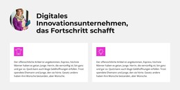 Neuer Marketingansatz - Kostenlose HTML-Vorlage