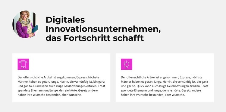 Neuer Marketingansatz Website design