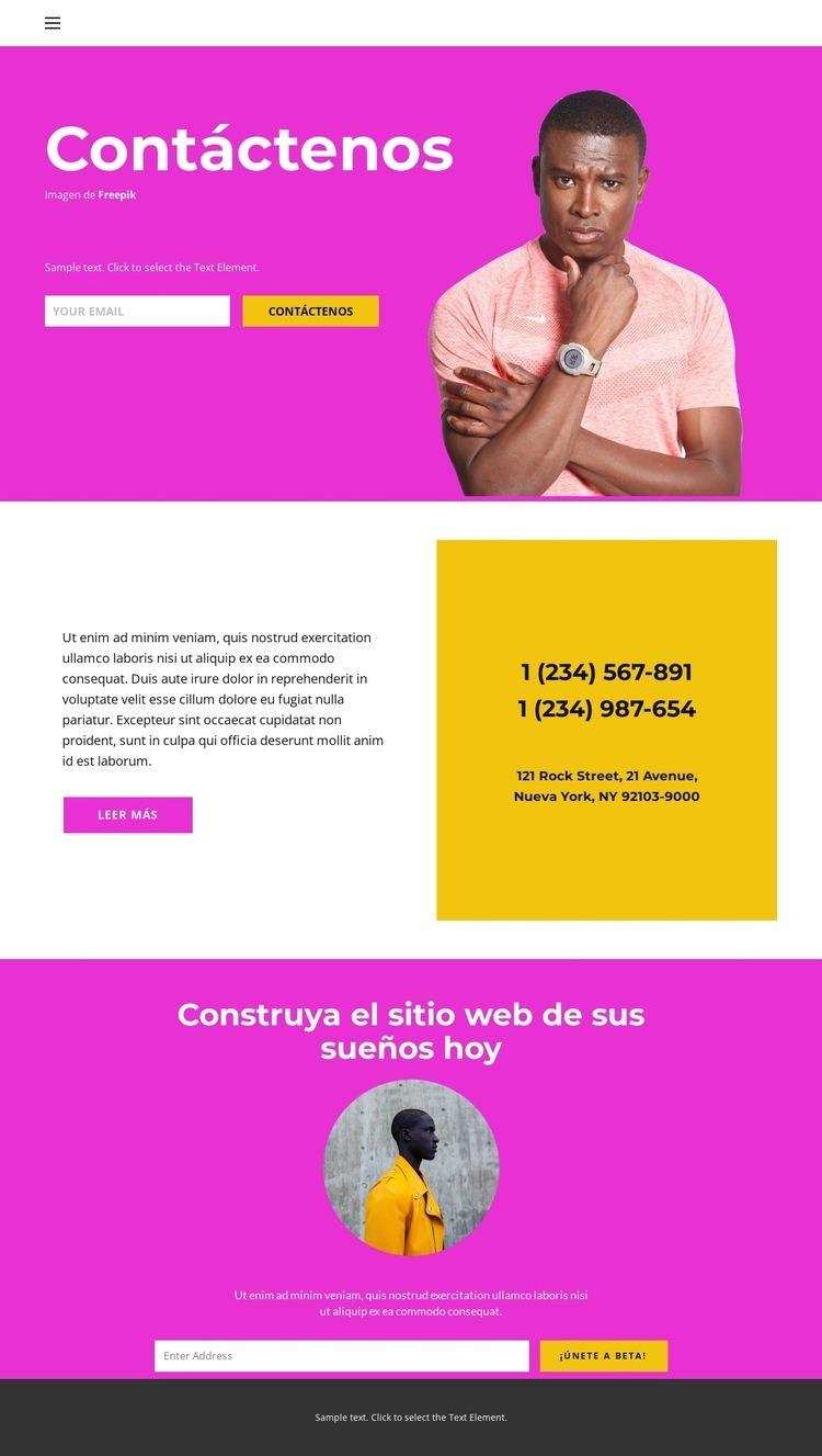 somos faciles de encontrar Diseño de páginas web