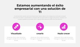 De La Idea Al Triunfo: Página De Destino Fácil De Usar