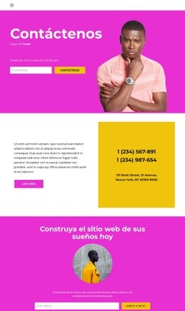 Somos Faciles De Encontrar - Plantilla De Sitio Web Personal