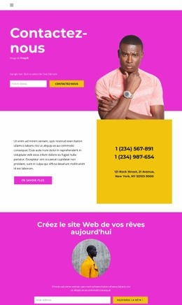 Page De Contact
