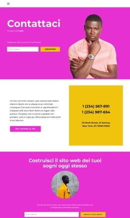 Generatore Di Siti Web Gratuito Per Siamo Facili Da Trovare